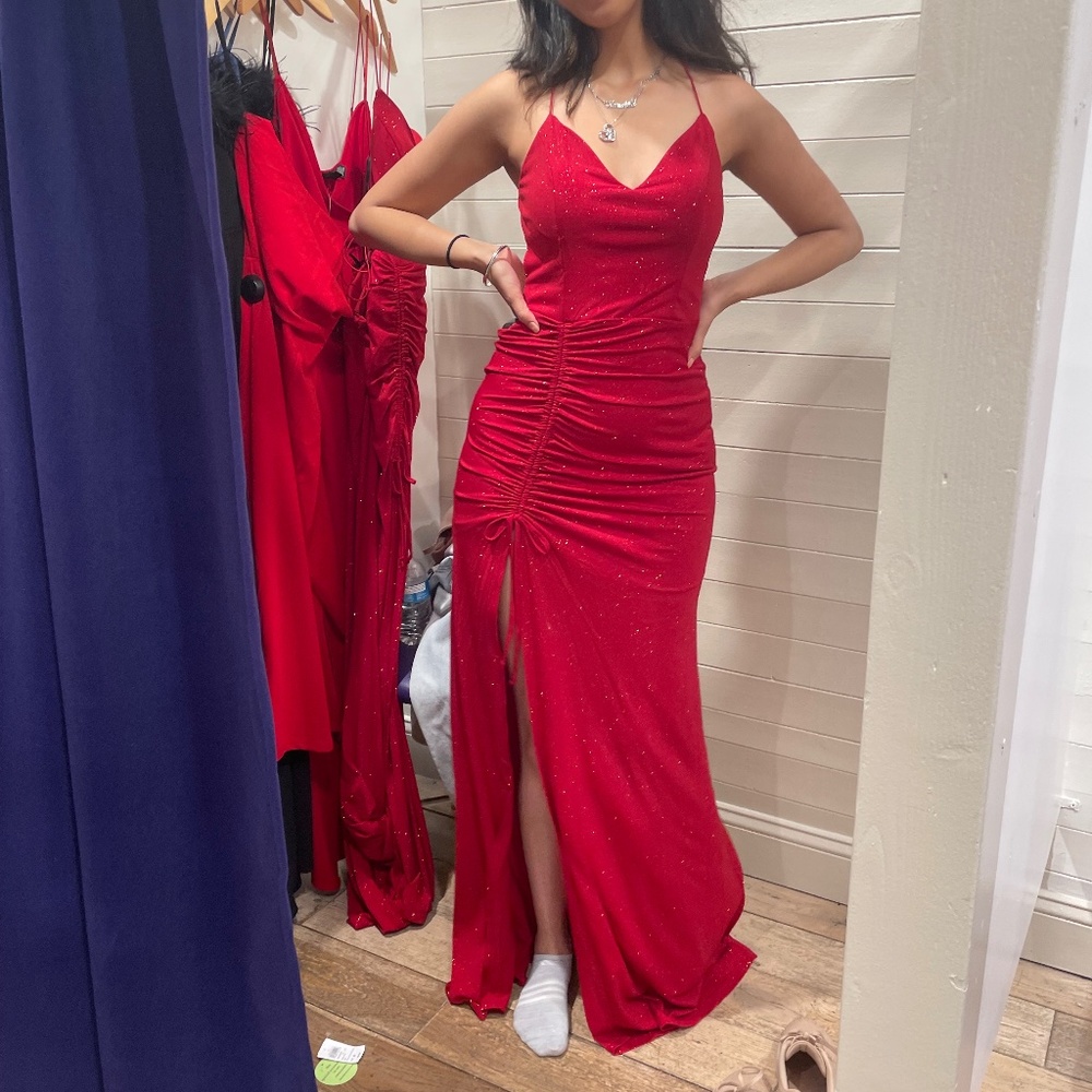 Sparkly Red Dress